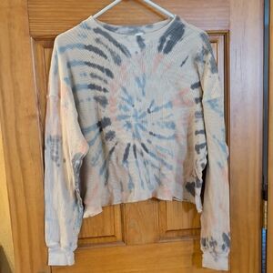 Vintage Tye-dye Crop Top